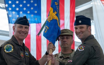 377th Fighter Squadron Change of Command