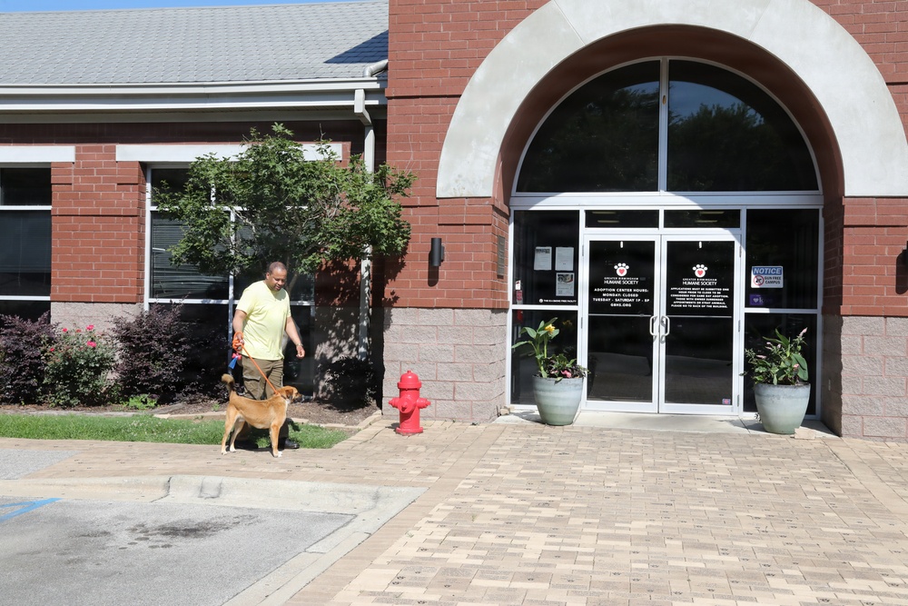 Army Reserve Soldiers Lend a Hand at Birmingham Humane Society