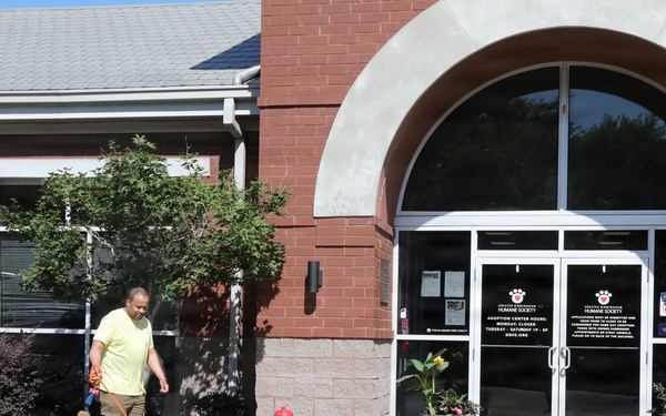 Army Reserve Soldiers Lend a Hand at Birmingham Humane Society