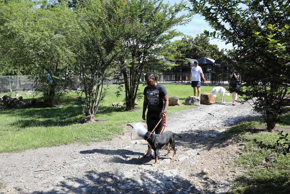 Army Reserve Soldiers Lend a Hand at Birmingham Humane Society