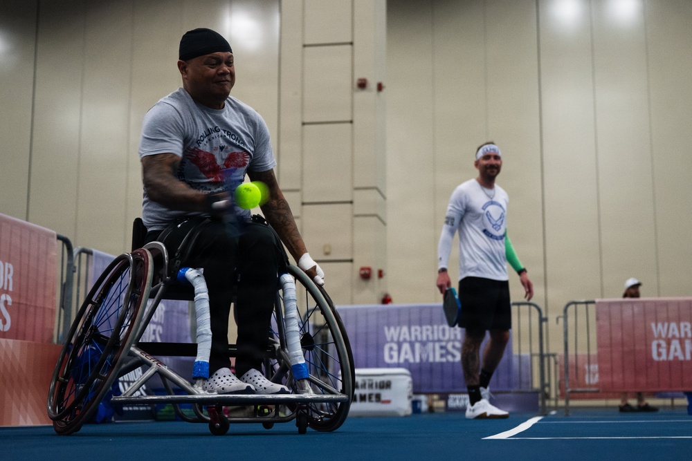 Air Force Wounded Warriors train in preparation for Warrior Games: day 4