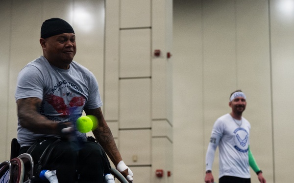 Air Force Wounded Warriors train in preparation for Warrior Games: day 4