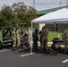 Booths at the Camp Atterbury Community Day Event