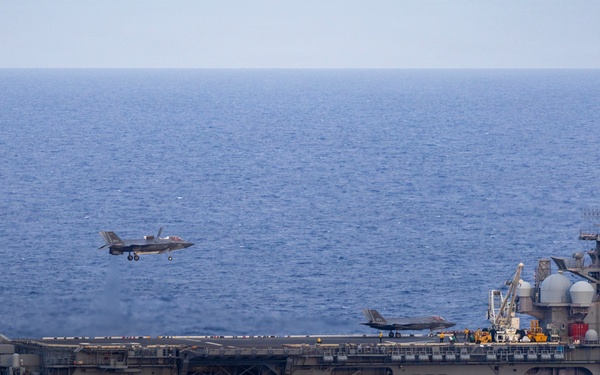 26th Marine Expeditionary Unit’s Type Commander's Amphibious Training | F-35B Lightning II Carrier Qualification