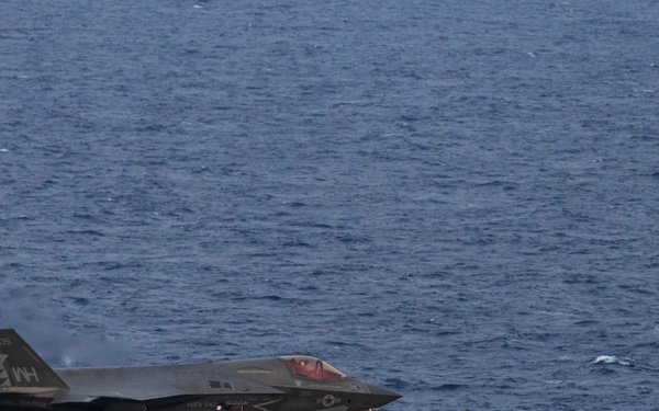 26th Marine Expeditionary Unit’s Type Commander's Amphibious Training | F-35B Lightning II Carrier Qualification