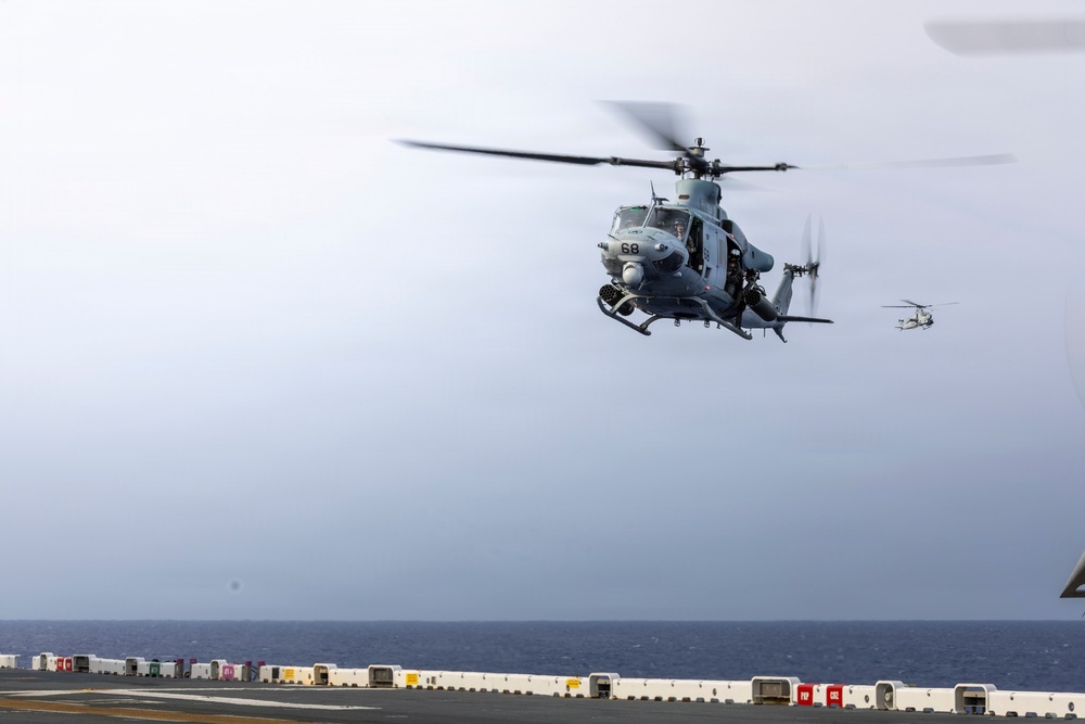 26th Marine Expeditionary Unit’s Type Commander's Amphibious Training | HMLA-167 Medical Evacuation