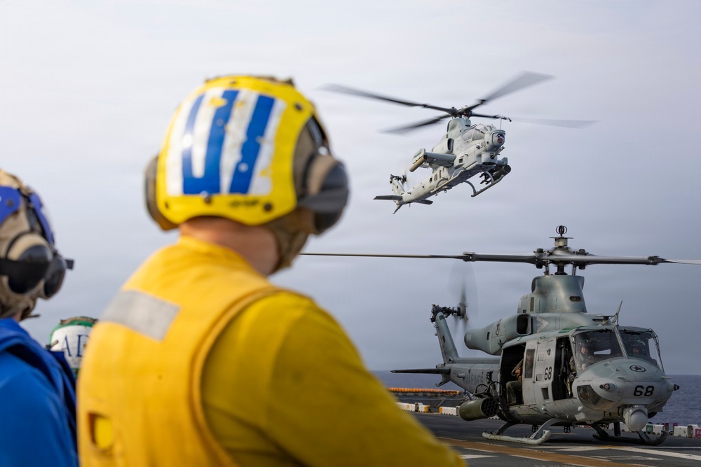 26th Marine Expeditionary Unit’s Type Commander's Amphibious Training | HMLA-167 Medical Evacuation