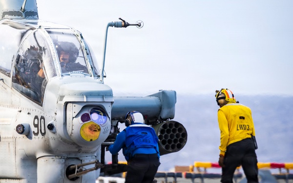26th Marine Expeditionary Unit’s Type Commander's Amphibious Training | HMLA-167 Medical Evacuation