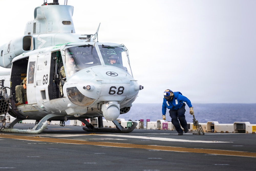 26th Marine Expeditionary Unit’s Type Commander's Amphibious Training | HMLA-167 Medical Evacuation