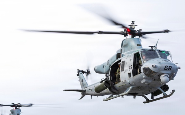 26th Marine Expeditionary Unit’s Type Commander's Amphibious Training | HMLA-167 Medical Evacuation