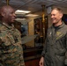 Bahamas Government and Military leaders Visit USS Nimitz