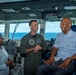 Bahamas Government and Military leaders Visit USS Nimitz