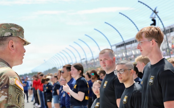 PA national guard attends NASCAR at poconos