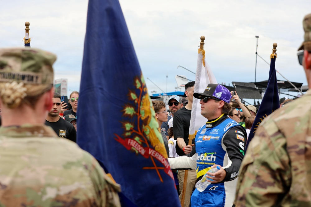 PA national guard attends NASCAR at poconos