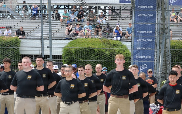 PA national guard attends NASCAR at poconos