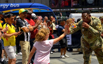 Army Celebrates 251st Birthday in Times Square