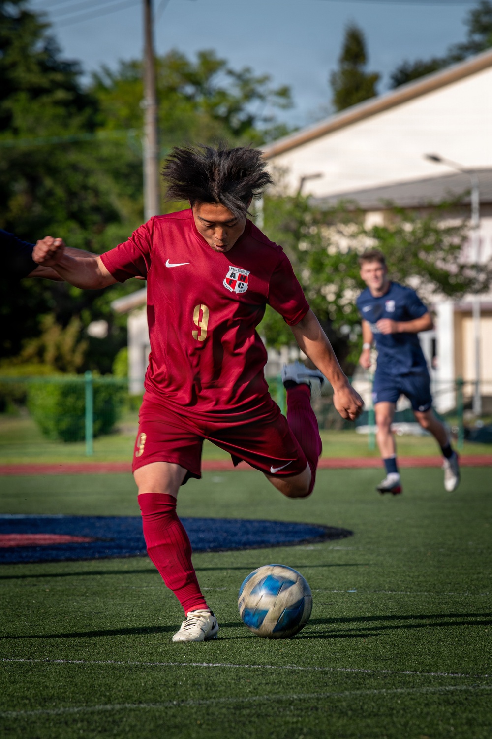apan, U.S. Australian Trilateral Soccer Game Onboard NAF Atsugi