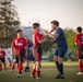 Japan, U.S. Australian Trilateral Soccer Game Onboard NAF Atsugi