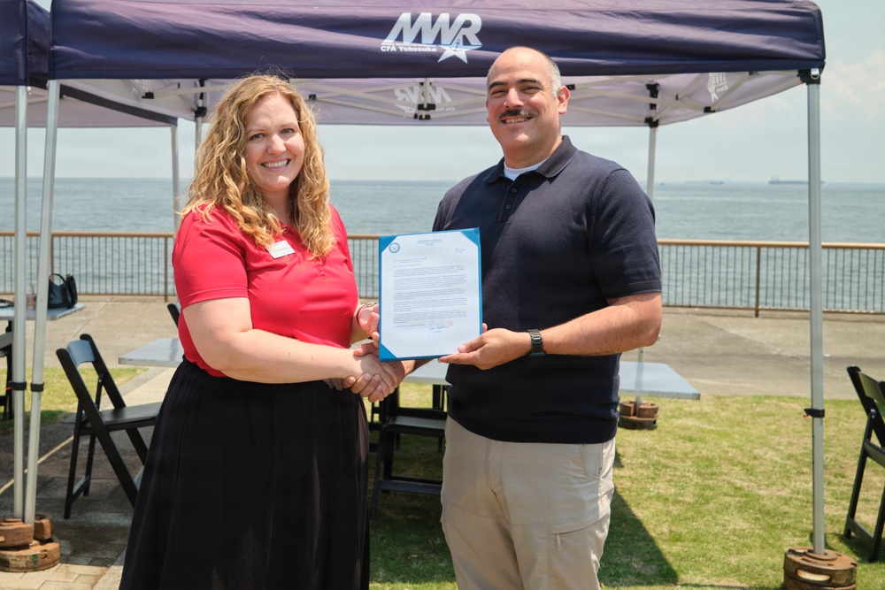 CFAY Awards LOA to American Red Cross Yokosuka