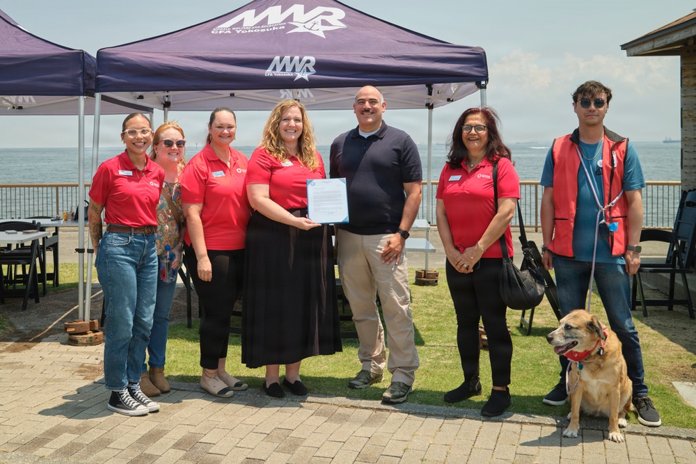 CFAY Awards LOA to American Red Cross Yokosuka