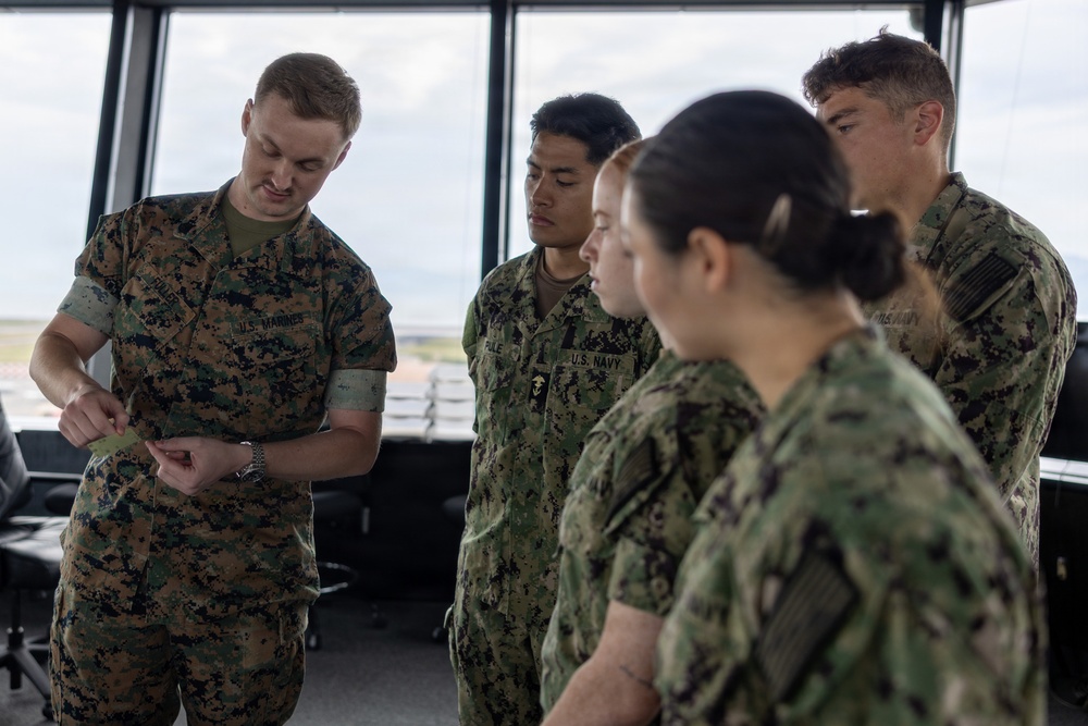 U.S. Naval Academy midshipmen tour MCAS Iwakuni