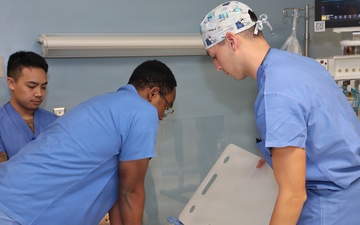 USNH Guam ICU participates in Code Blue drill