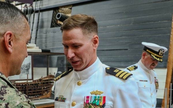NAVFAC Washington Operations Officer Cmdr. Christopher Fairfield Retires After Distinguished 22-Year Naval Career; Honored with Meritorious Service Medal