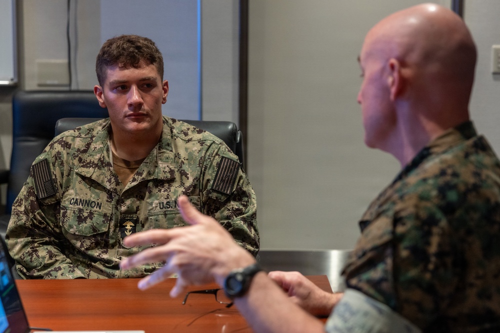 U.S. Naval Academy midshipmen tour MCAS Iwakuni