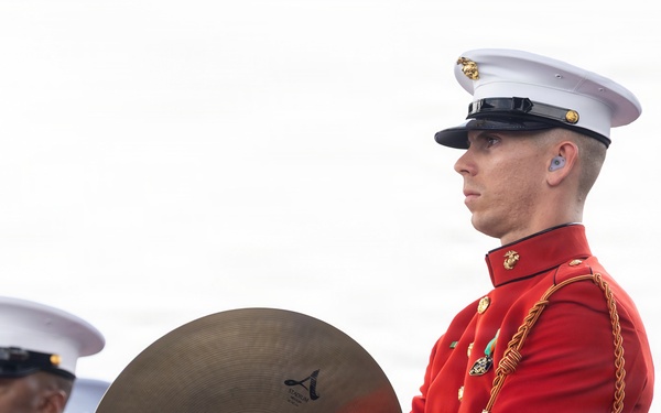 “The Commandant’s Own” Performs at UFC Freedom 250 Fan Fest