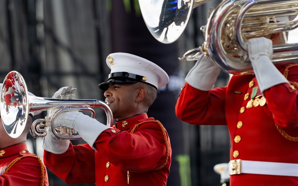 “The Commandant’s Own” Performs at UFC Freedom 250 Fan Fest