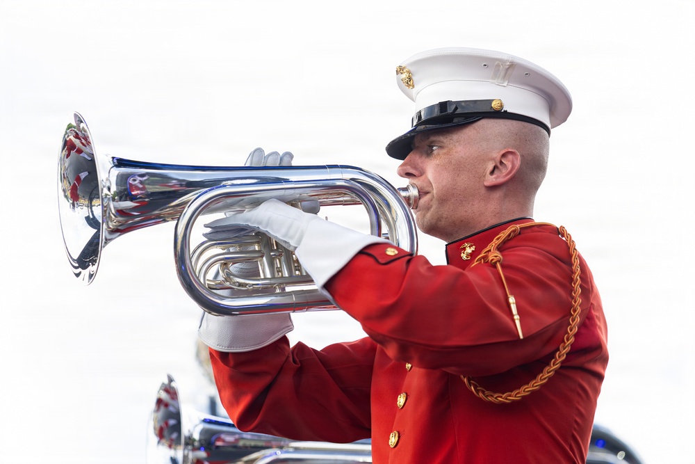 “The Commandant’s Own” Performs at UFC Freedom 250 Fan Fest