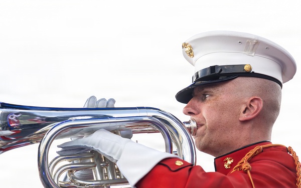 “The Commandant’s Own” Performs at UFC Freedom 250 Fan Fest