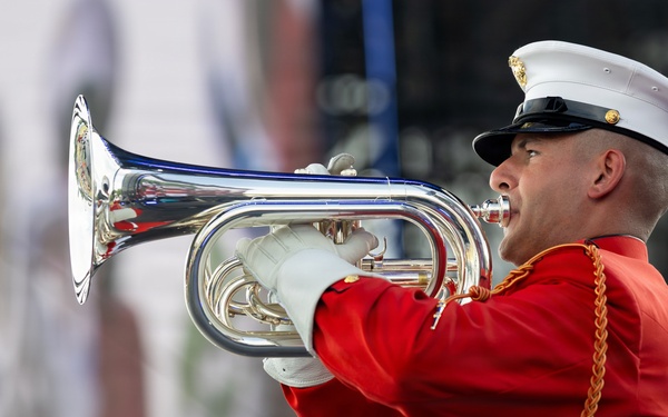 “The Commandant’s Own” Performs at UFC Freedom 250 Fan Fest