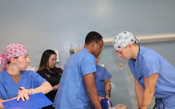 USNH Guam ICU participates in Code Blue drill
