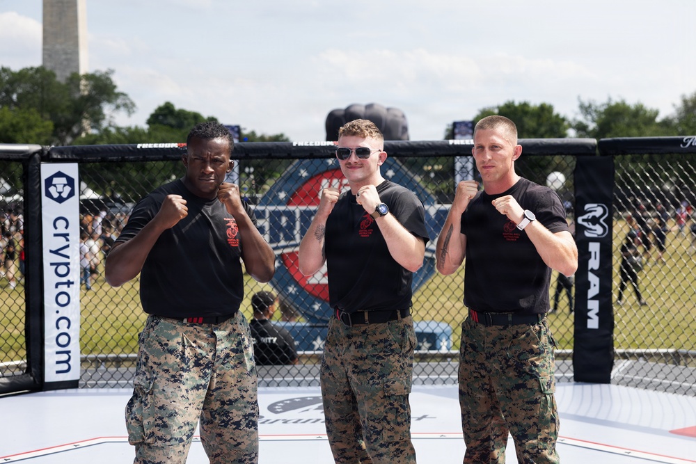 Service Members Showcase Combatives at UFC Freedom 250 Fan Fest