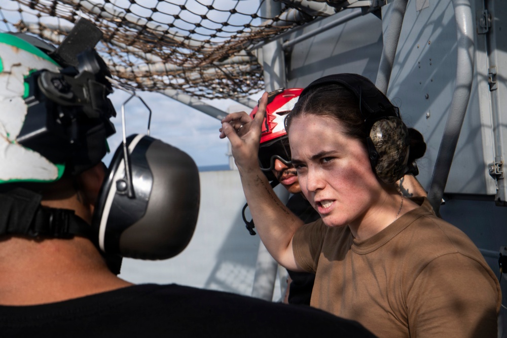 USS Boxer Conducts CIWS Live Fire Exercise