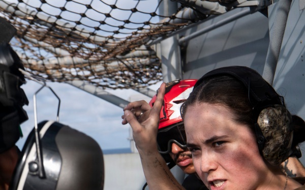 USS Boxer Conducts CIWS Live Fire Exercise