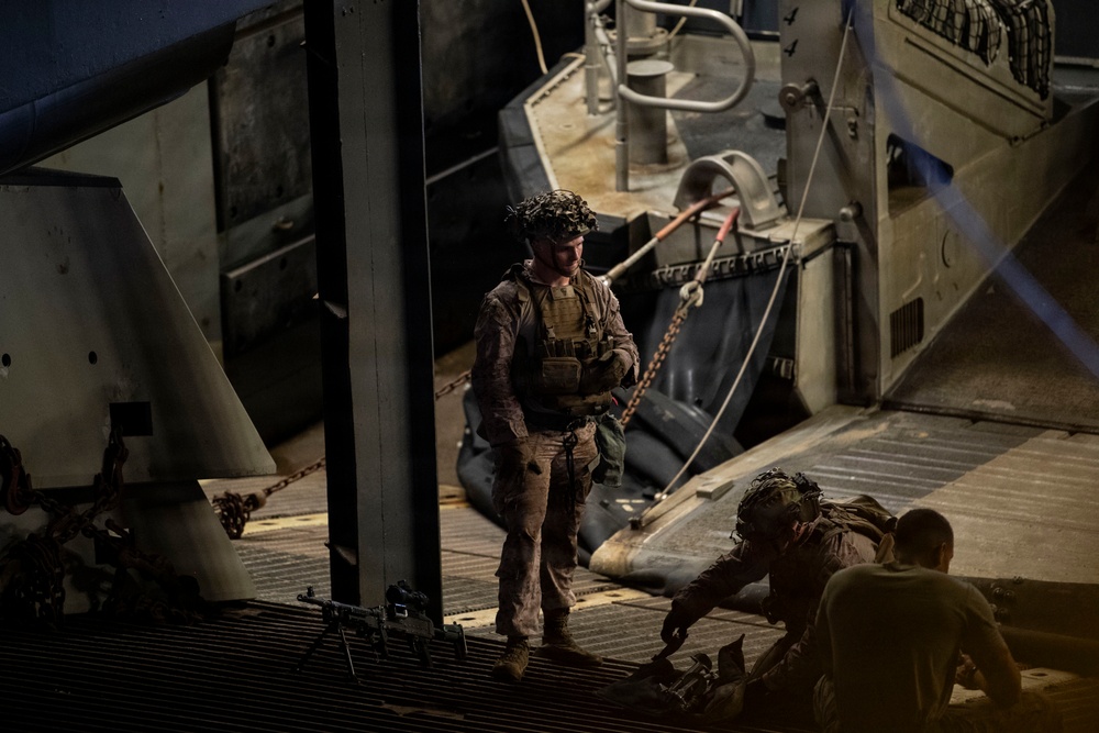 U.S. Marines Conduct UAS Training Drills Aboard USS Boxer