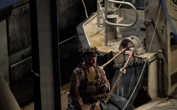 U.S. Marines Conduct UAS Training Drills Aboard USS Boxer