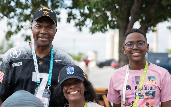 Family Members Support Service Member During Warrior Games 2026