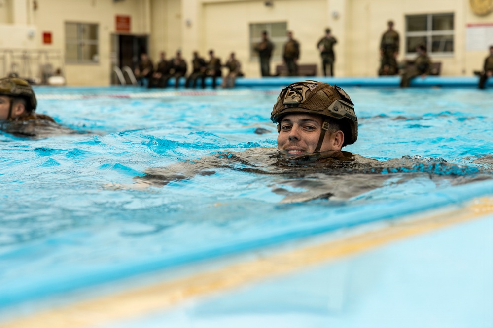 Marines Conduct VBSS Water Competency Screener