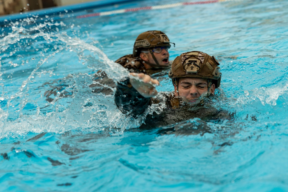 Marines Conduct VBSS Water Competency Screener