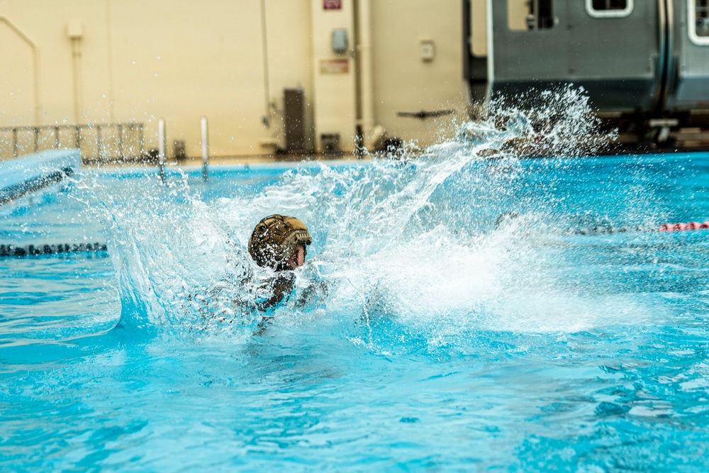 Marines Conduct VBSS Water Competency Screener