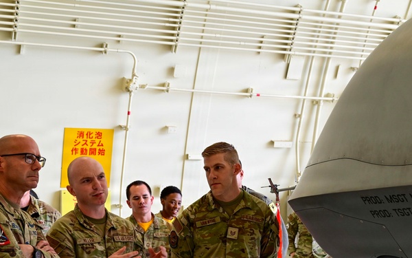 CMSSF tour Okinawa installations, highlights joint force integration