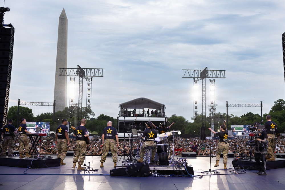Downrange plays UFC Freedom 250 Fan Fest
