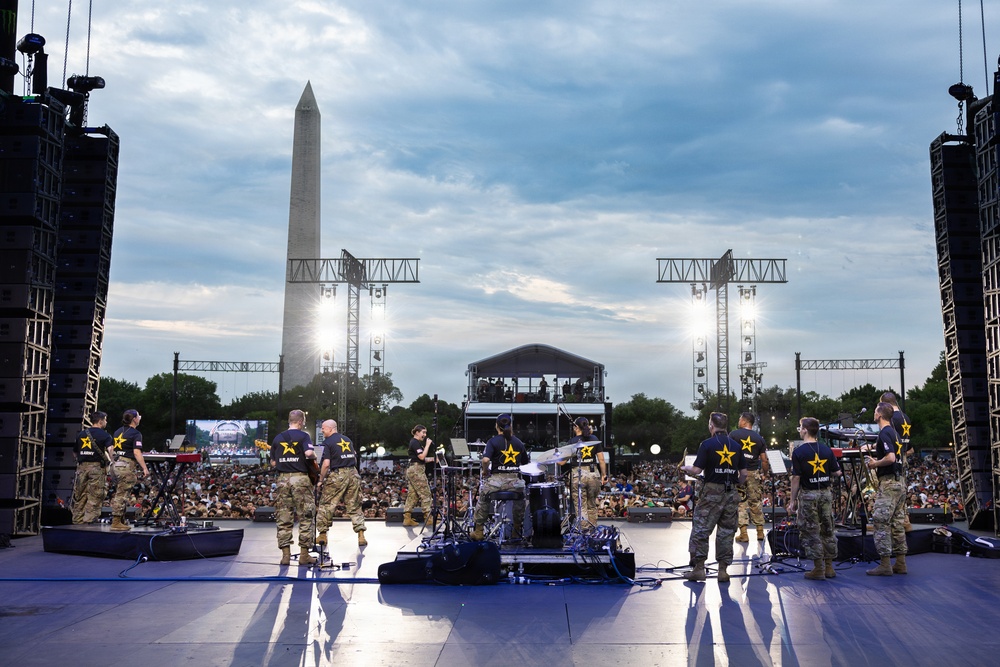 Downrange plays UFC Freedom 250 Fan Fest