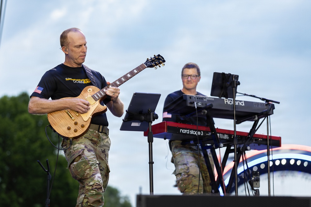 Downrange plays UFC Freedom 250 Fan Fest