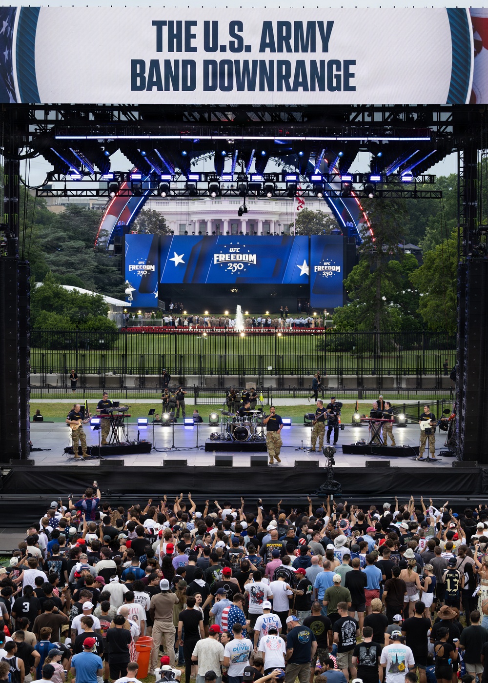 Downrange plays UFC Freedom 250 Fan Fest