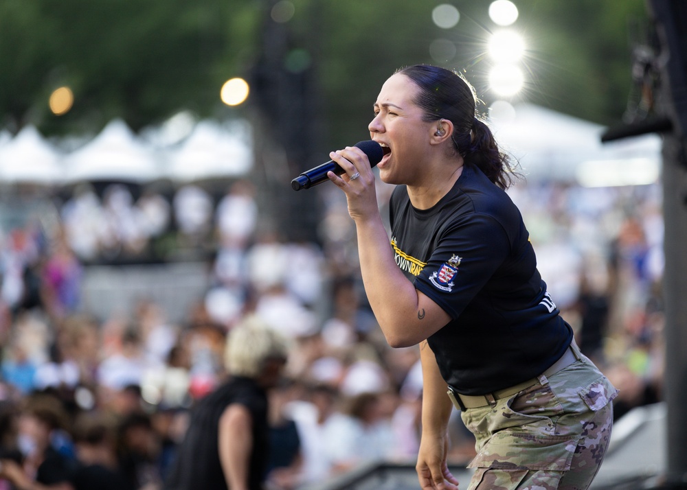 Downrange plays UFC Freedom 250 Fan Fest