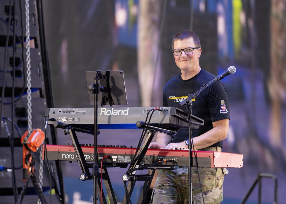 Downrange plays UFC Freedom 250 Fan Fest